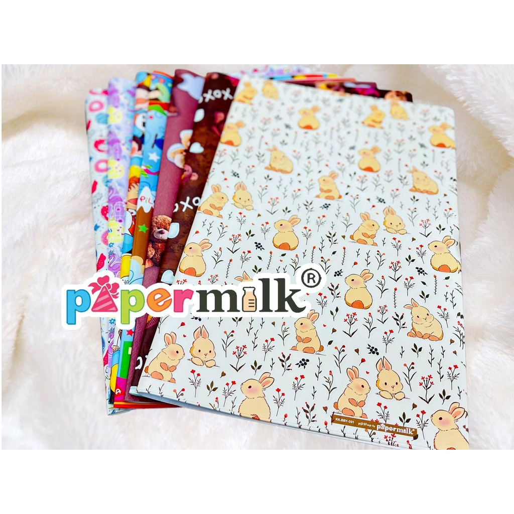 

GROSIR KERTAS KADO SANSAN WAWA Harga tertera adalah harga 100 lembar