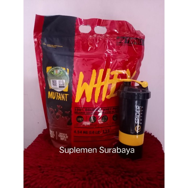 Mutant Whey Protein 10Lbs BPOM AOM Harga Grosir