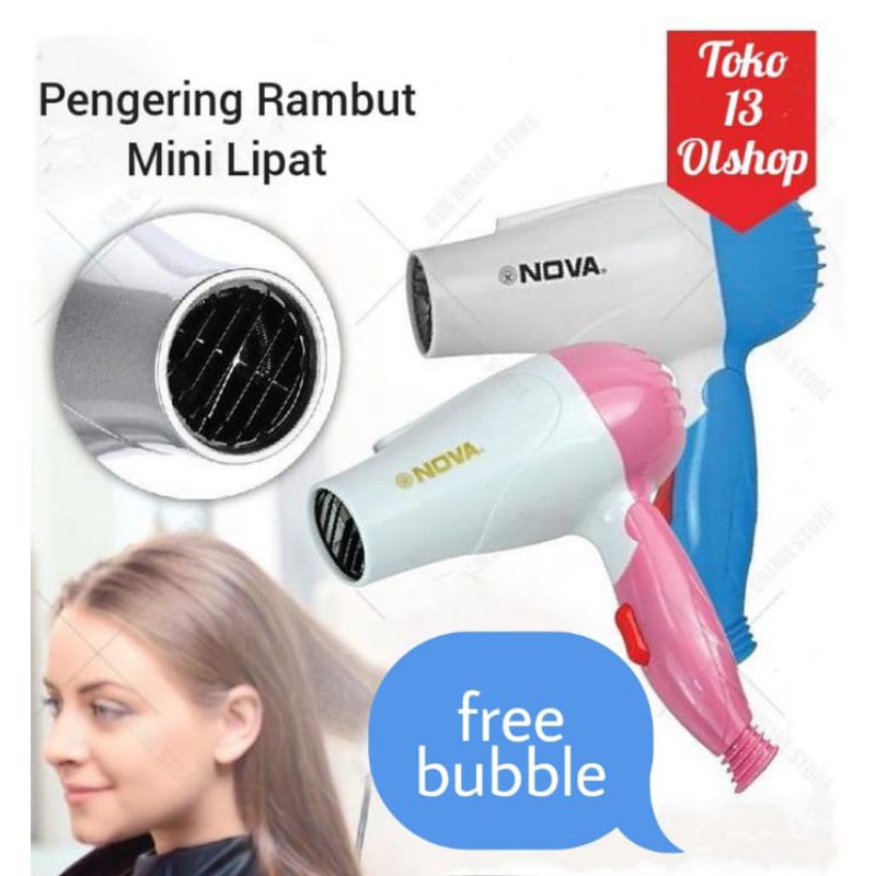 Hair Dryer Mini lipat / Pengering Rambut mini Lipat 350 Watt⭐ Toko13 ⭐