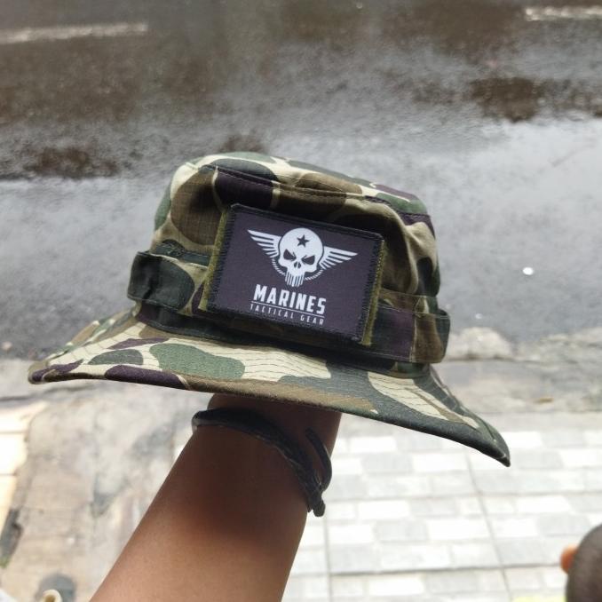 Topi Rimba Kawat Loreng Kko Marinir