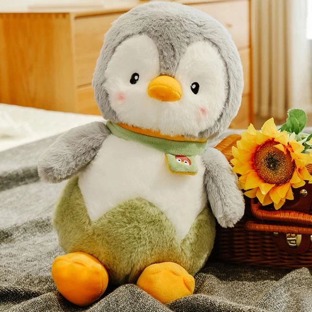 Boneka Pinguin Ukuran 50cm Original Import Plush Doll Mainan Anak | Kado Hadiah Ultah / Birthday Gif