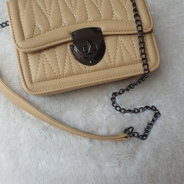 Enola Tas Selempang Wanita Tali Rantai Terbaru 2022 Tas Cewek Perempuan Embose Enola Original