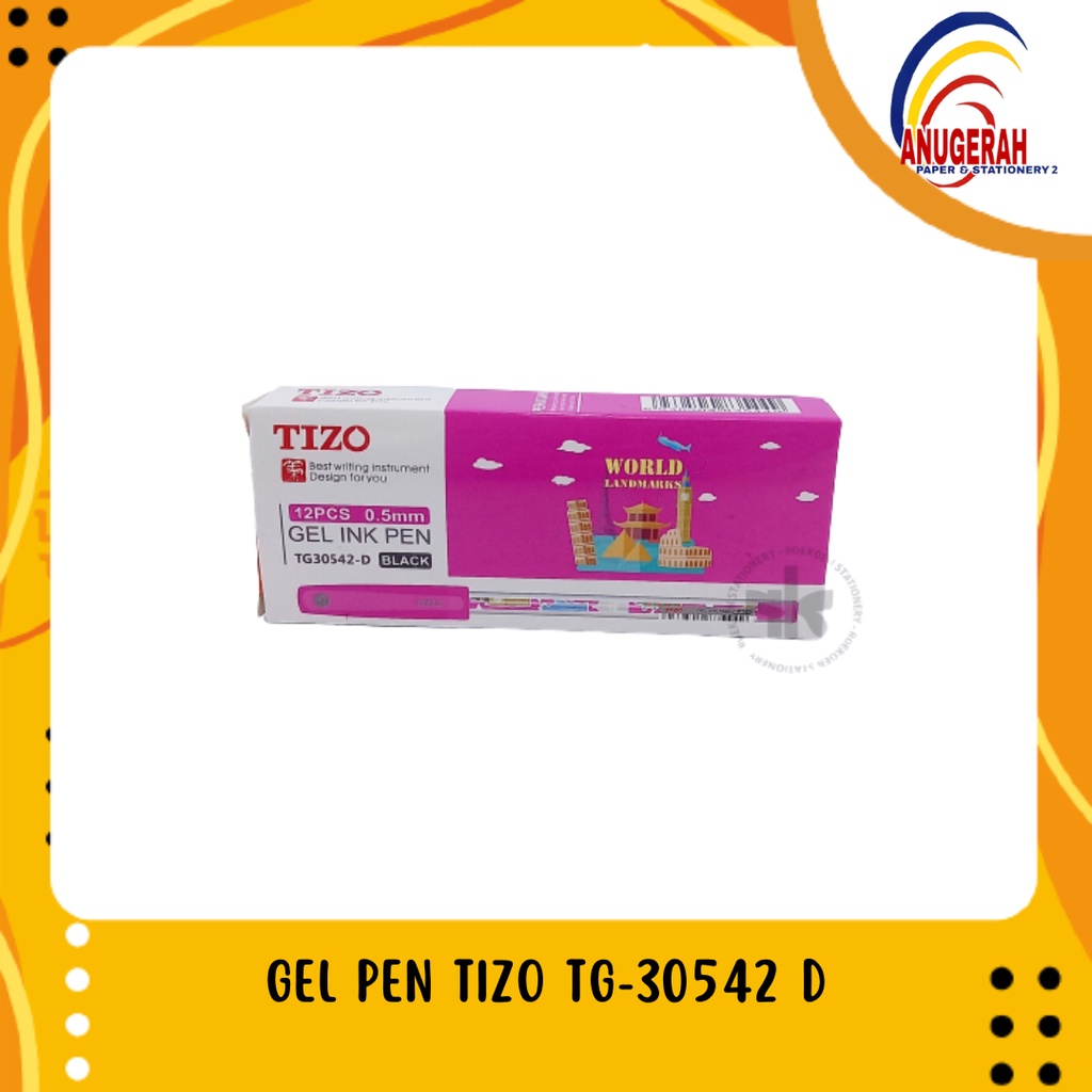 

BOLPOIN GEL PEN TIZO TG-30542-D
