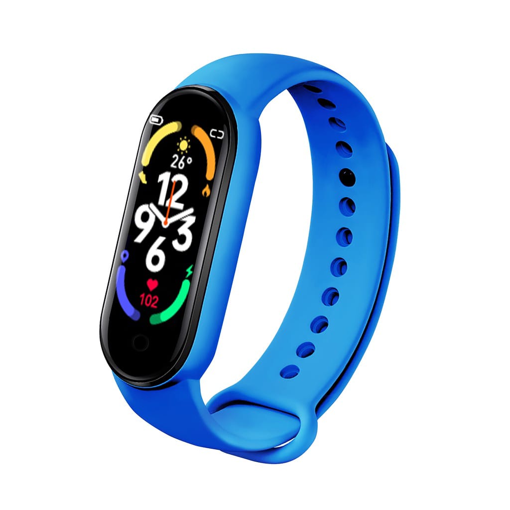 Topsport smartwatch M7 bracelet sport fitness pedometer heart rate waterproof