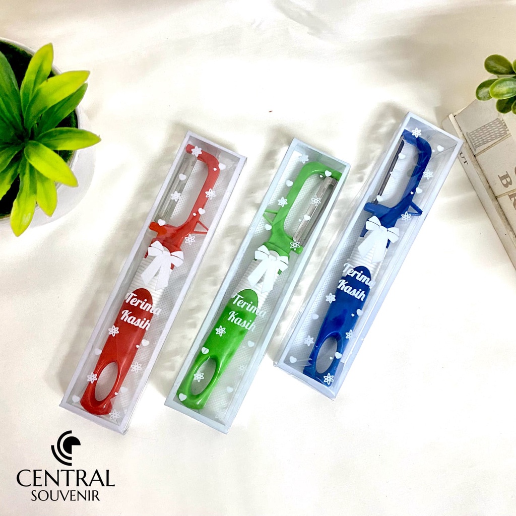 Souvenir Pengupas Buah Pisau Buah Besar Kemasan Mika