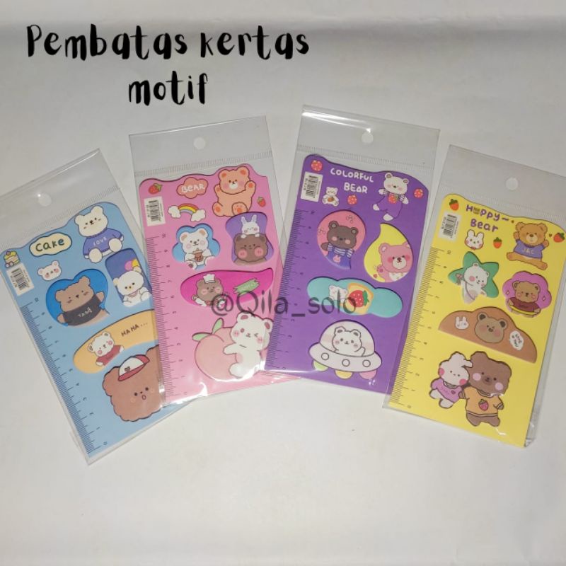 

Pembatas Buku/Pembatas Kertas Karakter
