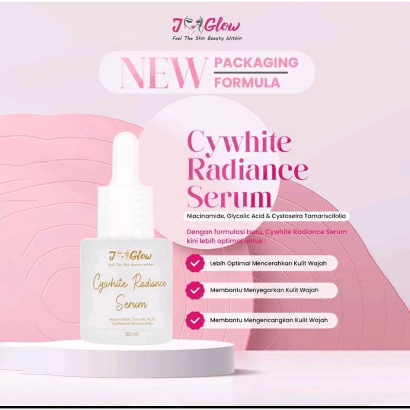 Jglow Serum Super Whitening/Cywhite Radiance  SKIN WHITENING(KEMASAN TERBARU SERUM SUPER WHITENING)