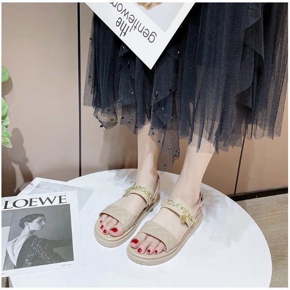 Sandal gunung wanita sandal tali rantai import 2089 JAMINAN EMPUK