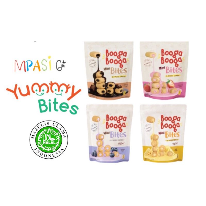 

Booga Booga Mini Bites - Yummy Bites - Snack Korea - Jajanan Korea