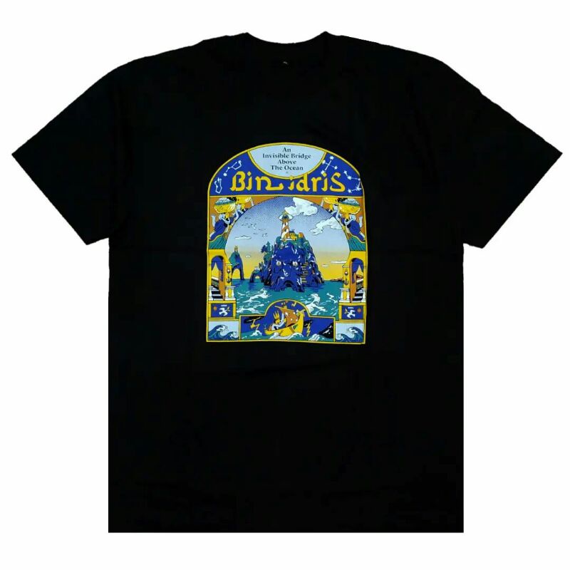 Bin Idris - Invisible The Ocean Tshirt // Kaos Bin Idris