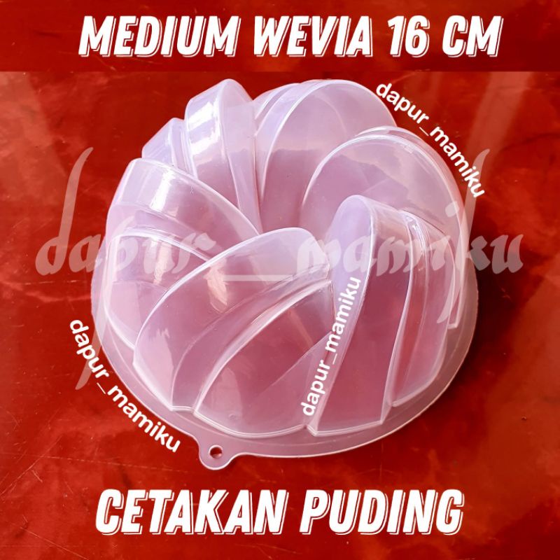 DAPURMAMI ( Cetakan Puding Wevia ) Jelly Agar Cetakan Ulir