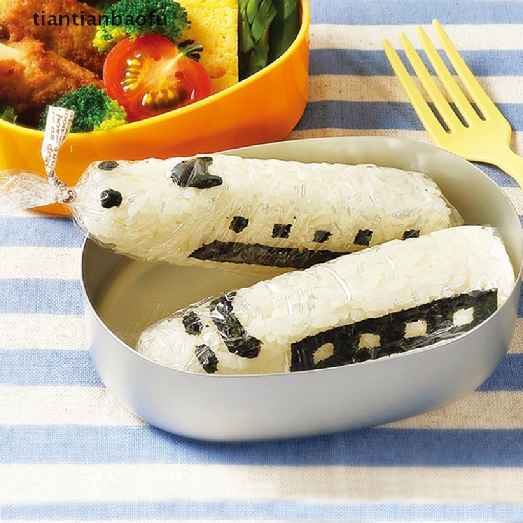5 Pcs Cetakan Nasi Sushi Bentuk Kartun Kereta Untuk Dapur