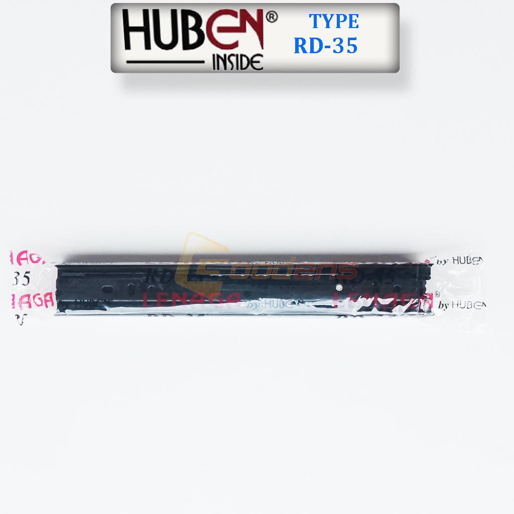 Lenaga RD-35 50cm Rel Laci Full Extension Double Track