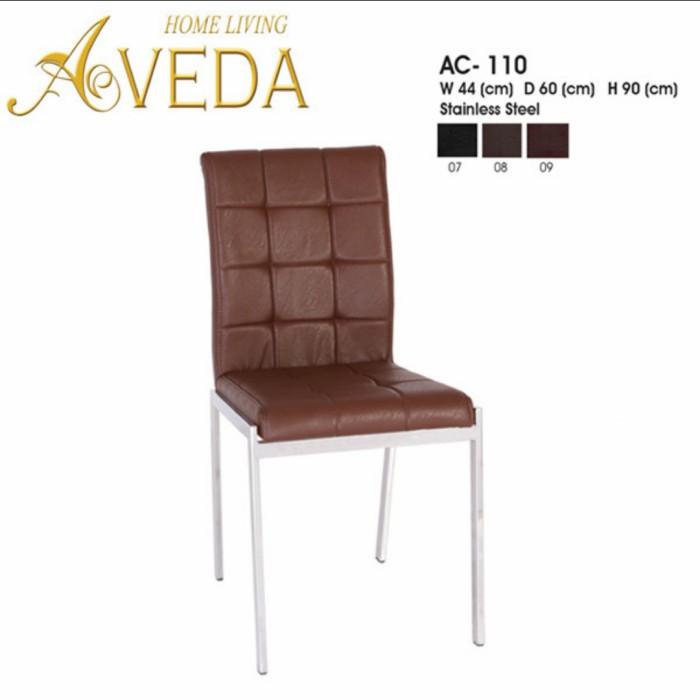 Kursi Kursi Makan Aveda Ac-110 Stainless Steel