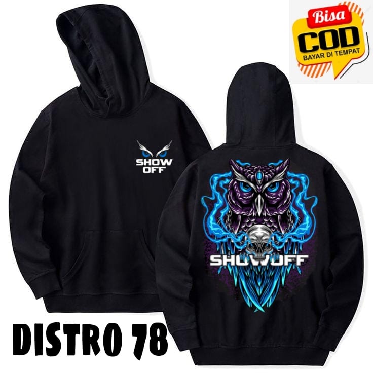 hoodie pria / hoodie burung hantu / hoodie kekinian / jaket pria / sweater terbaru cod