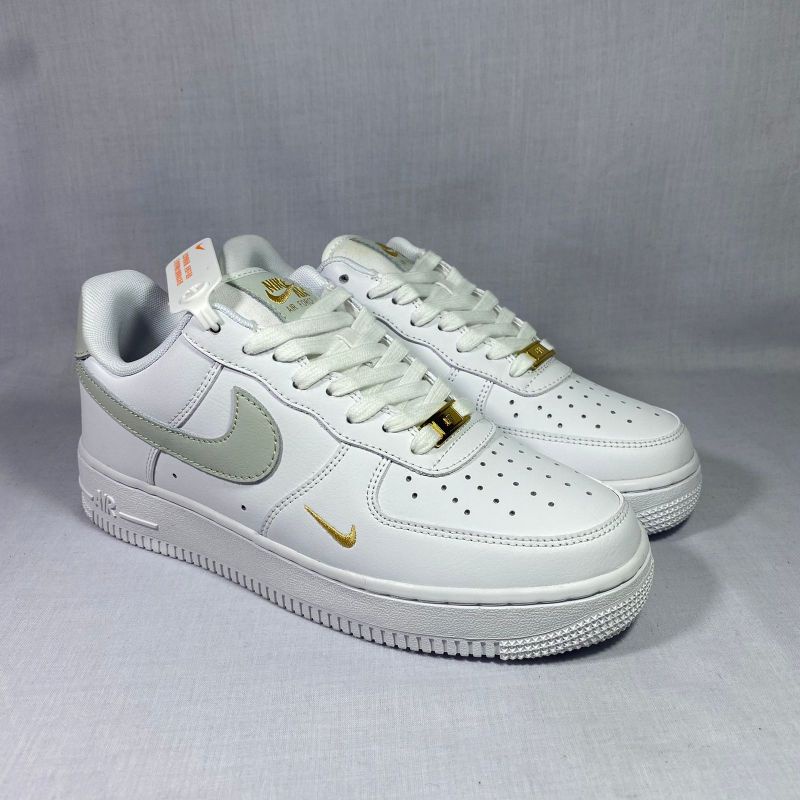 Nike Air Force 1 White/Grey/Gold