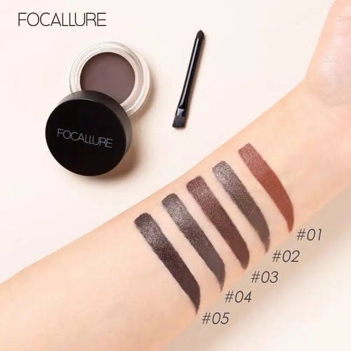 Focallure Eyebrow Cream Tahan Lama / waterproof eyebrow gel / Focallure Eyebrow Pomade Tahan Lama da