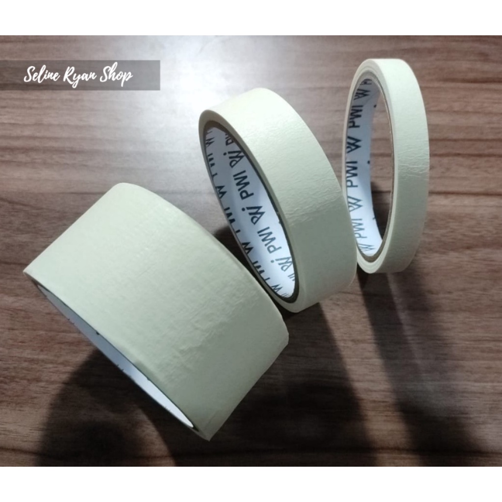 Jual Isolasi Kertas Masking Tape Ukuran Mm Shopee Indonesia