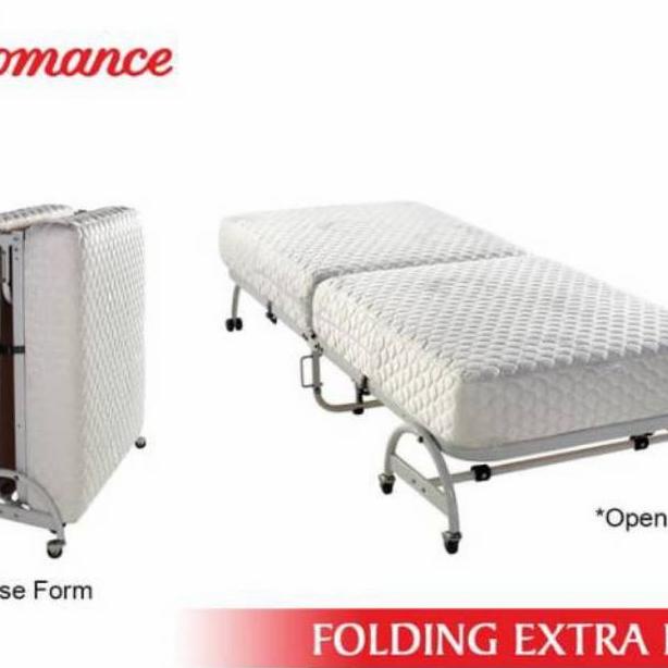 FOLDING BED ROMANCE KASUR LIPAT KASUR PIKNIK RANJANG LIPAT always ready