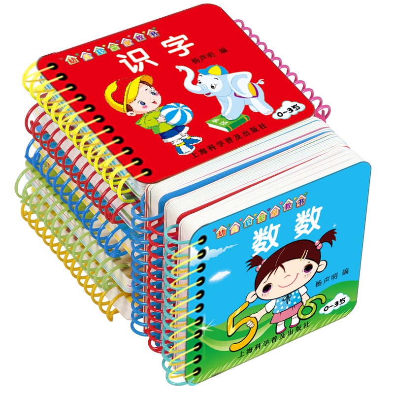 BUKU ANAK BELAJAR BAHASA FLASHCARD EDUKASI BALITA BOARDBOOK ENGLISH MANDARIN