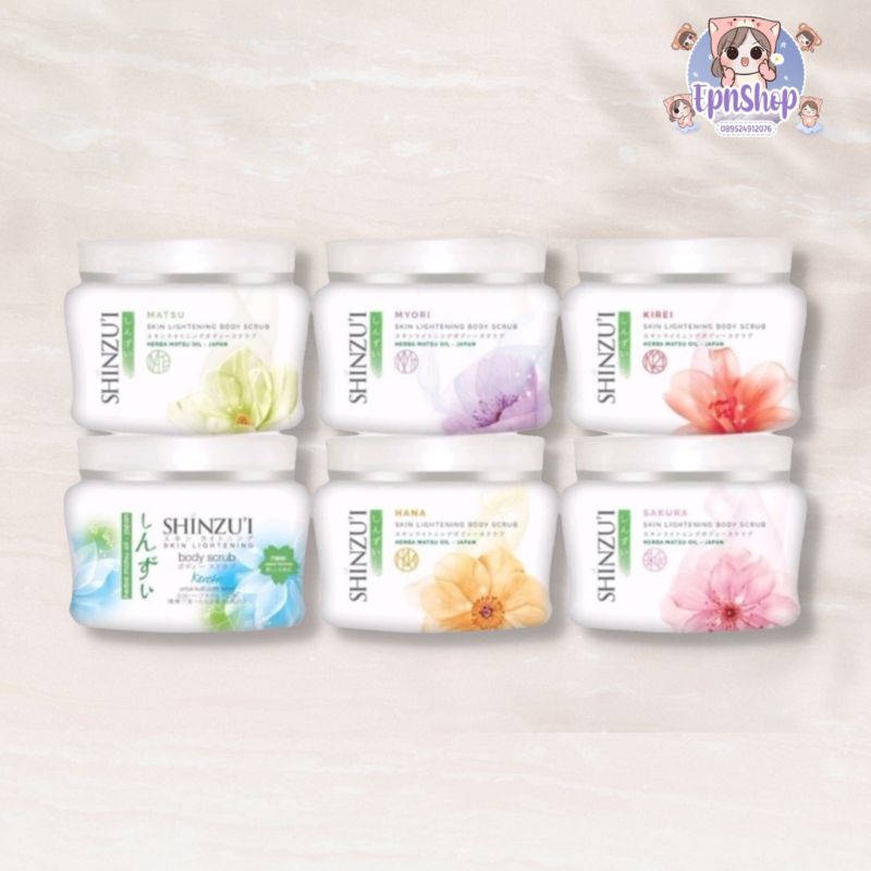 BPOM SHINZUI LULUR / SHINZUI BODY SCRUB LULUR 200gr