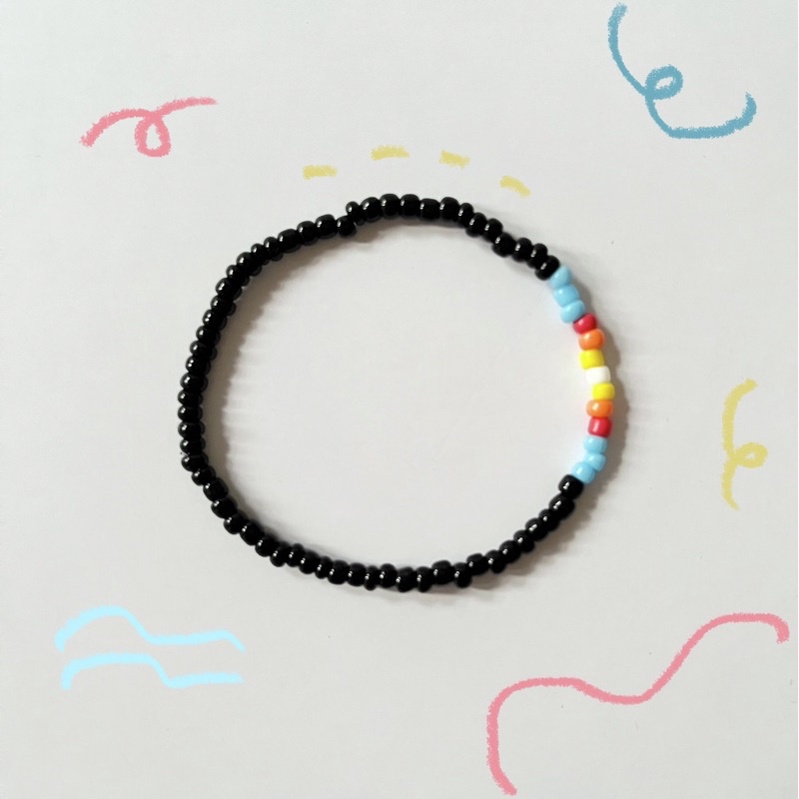 gelang kpop / gelang rainbow / gelang korea / gelang anak / gelang couple