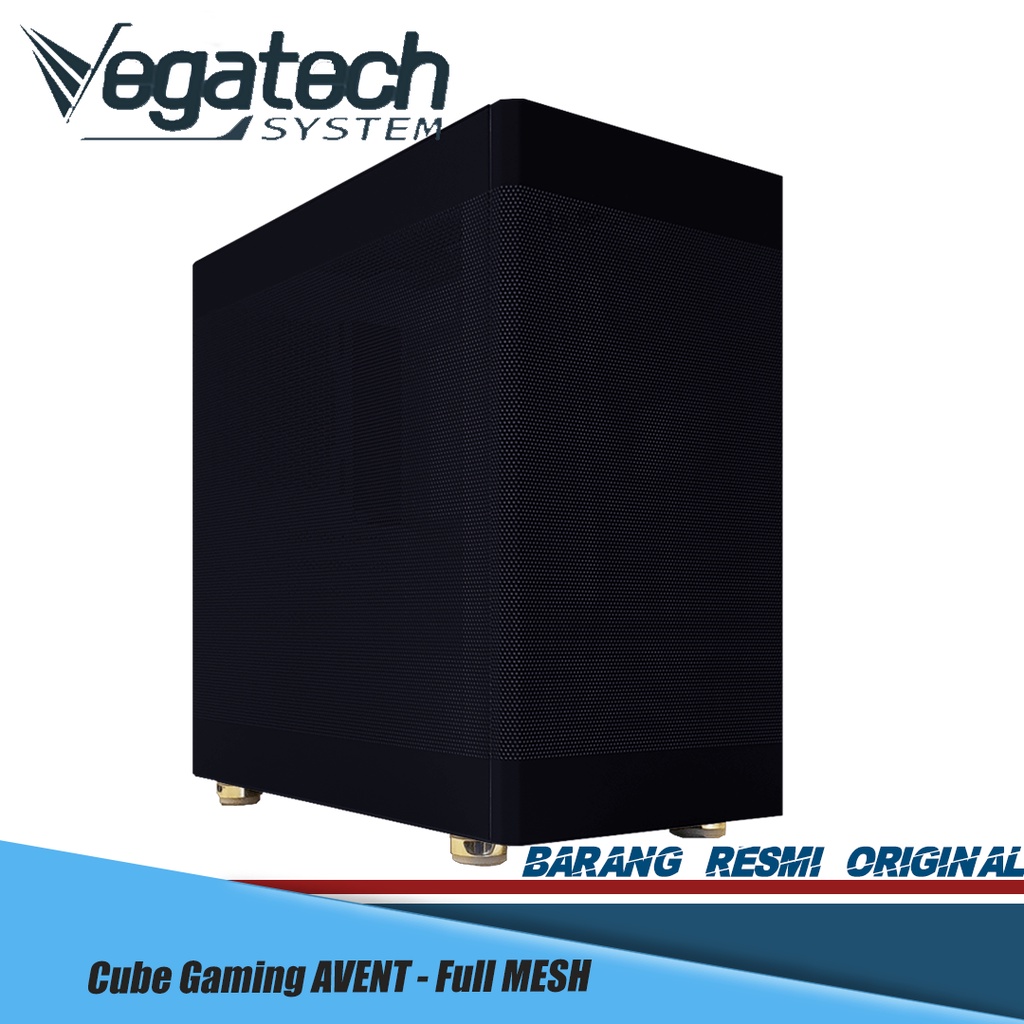 CUBE GAMING AVENT Black - Full Mesh Case - MATX Case