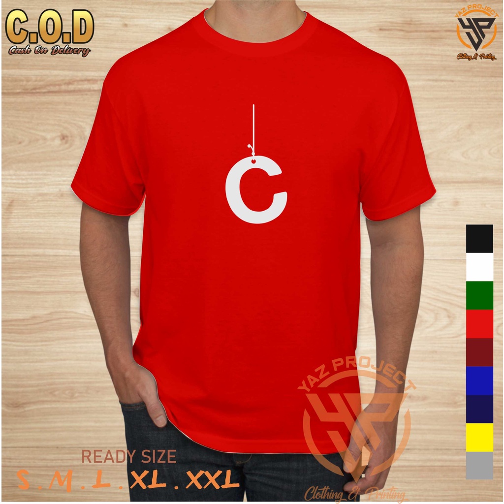 KAOS BAJU INISIAL C / KAOS DISTRO
