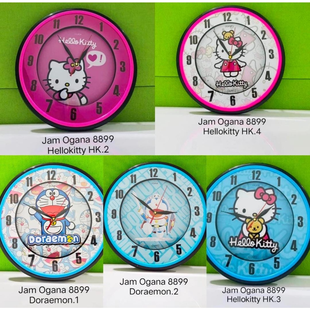 Jam Dinding Ogana Karakter Type 8899 Termurah