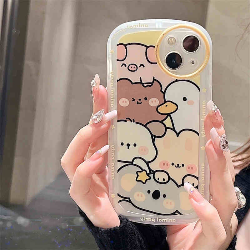 Case Motif Foto Hewan Anti Jatuh Untuk Redmi Note11 Pro Note 11S Redmi 10C 10A 9C 9T 9A Note 10 5G Note 10S Note 9 Note8 Note7 Poco M3 X3 Pro NFC