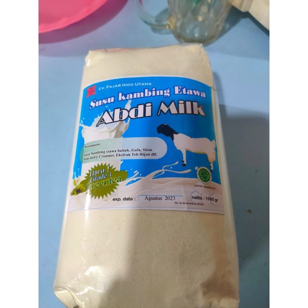 Susu bubuk kambing etawa - vanilla G1/G2, Madu &amp; Bidara Daun Kelor