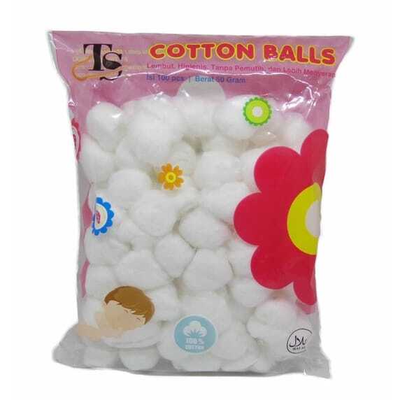 Baby Safe Cotton Ball / KAPAS BOLA  BAYI / KAPAS BULAT BAYI / BABY COTTON BALL - BAYI ONLINE SHOP