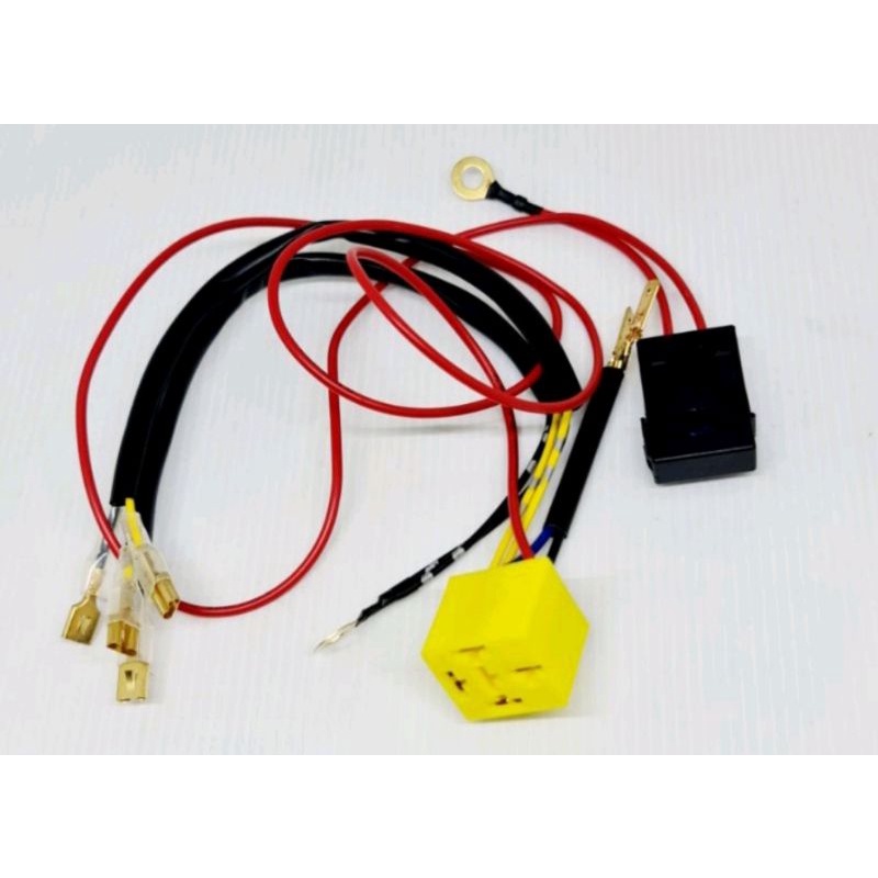 Klakson Keong DOUBLE + Relay + Breket Besi / Klakson Keong isi 2 motor mobil universal 12volt