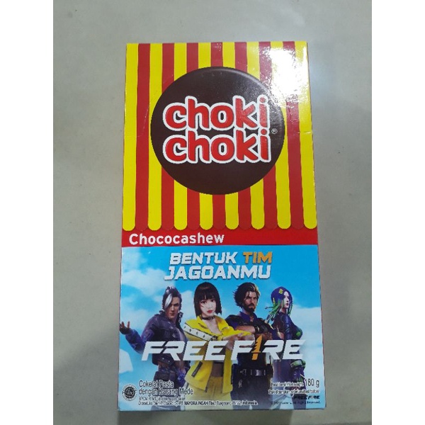 

Choki Choki Chococashew - Netto 20pcs x 9g