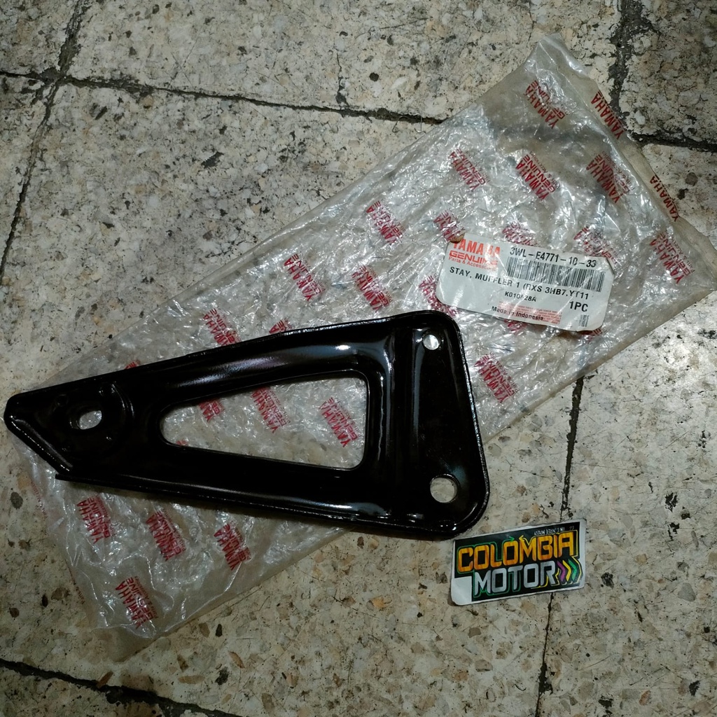 Dudukan knalpot RXS Besi pegangan knalpot RXS 3wl-e4771-10-33