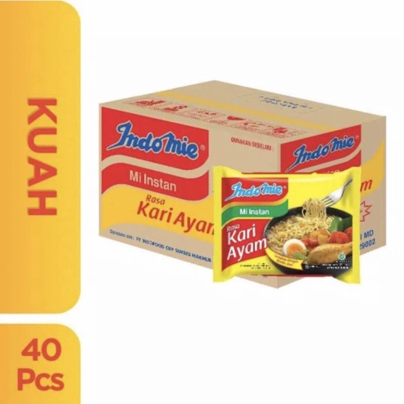 

INDOMIE KUAH KARI AYAM 1 DUS