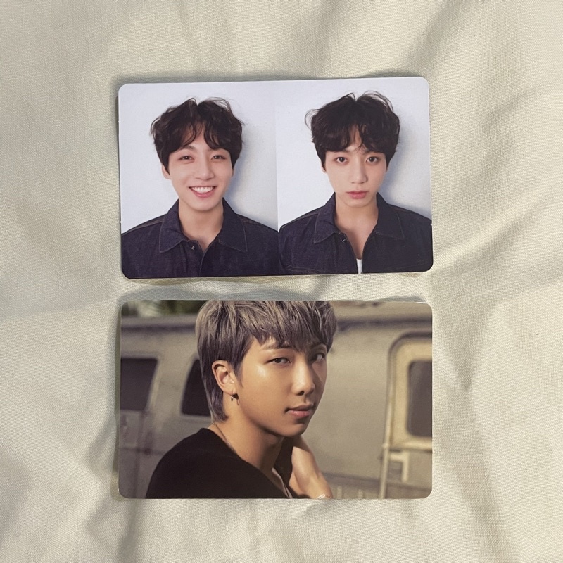 [READY STOCK] Photocard/PC BTS Jungkook/JK Love Yourself: Tear (R Ver.)/Dilan + RM/Namjoon The Best 