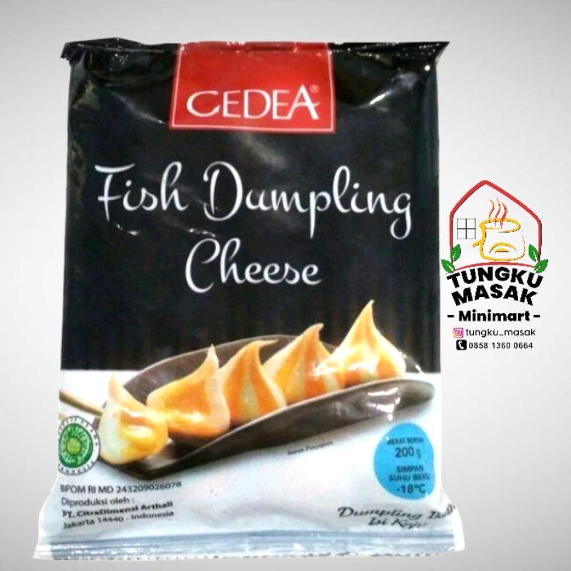 

Cedea Fish Dumpling Cheese 200gram