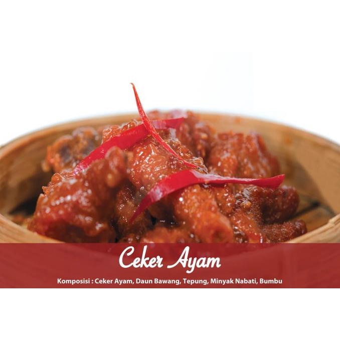 

Ceker Ayam Casio (500 gr) - Frozen Food ABOVE