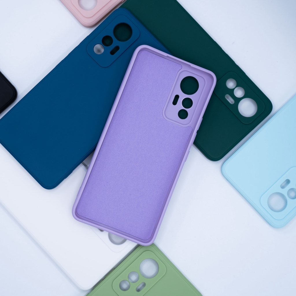 Casing Xiaomi 12 Lite Silicone Color Candy Soft Case Tipis