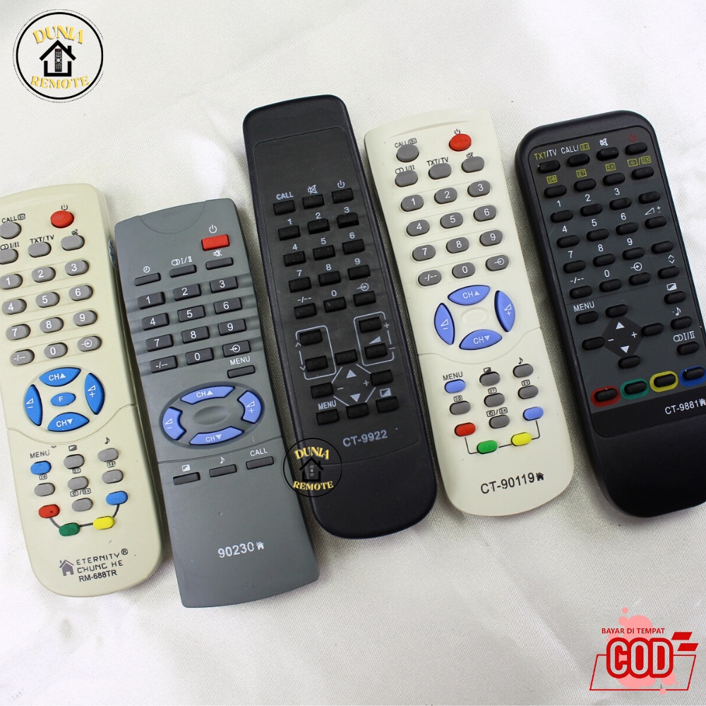Remot / Remote TV TOSHIBA Tabung Bomba series