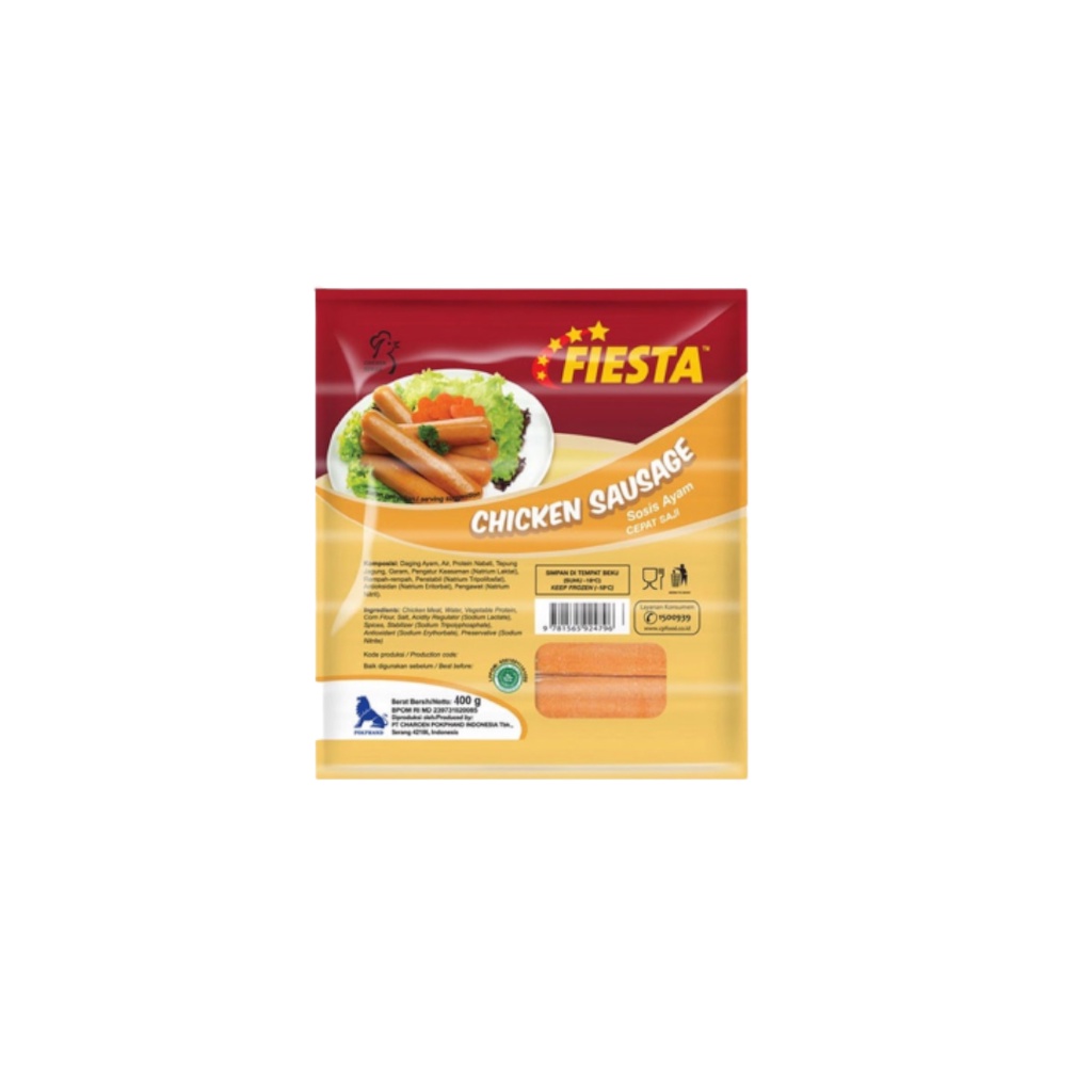 Fiesta Sosis Ayam 400 Gr - Fiesta Chichen Sausage 400 G Fiesta