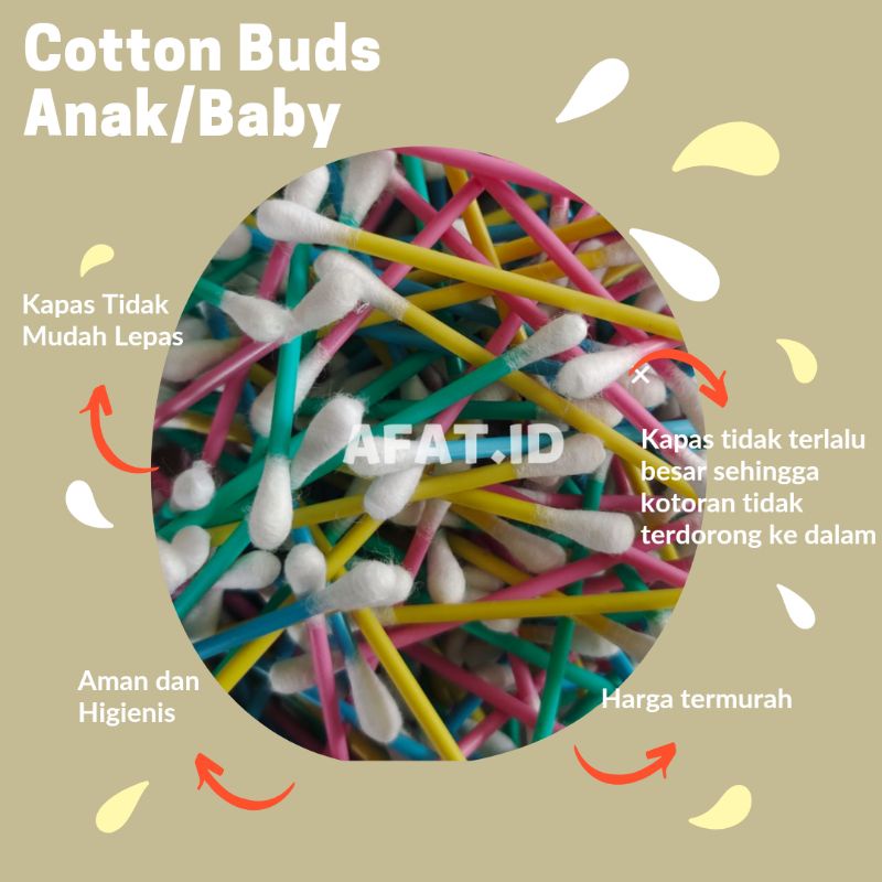COTTON BUD KILOAN ANAK  (1KG)