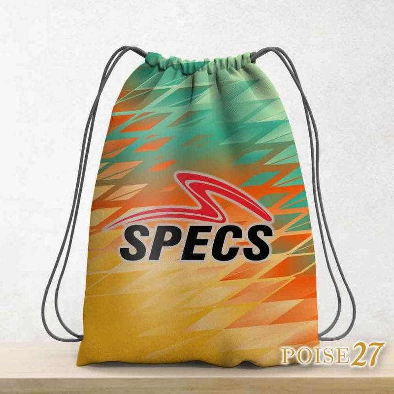 Tas Olahraga Ransel Serut Specs Cowok Cewek / Tas Serut Sekolah Olahraga / Tas Gym Fitness Senam / S