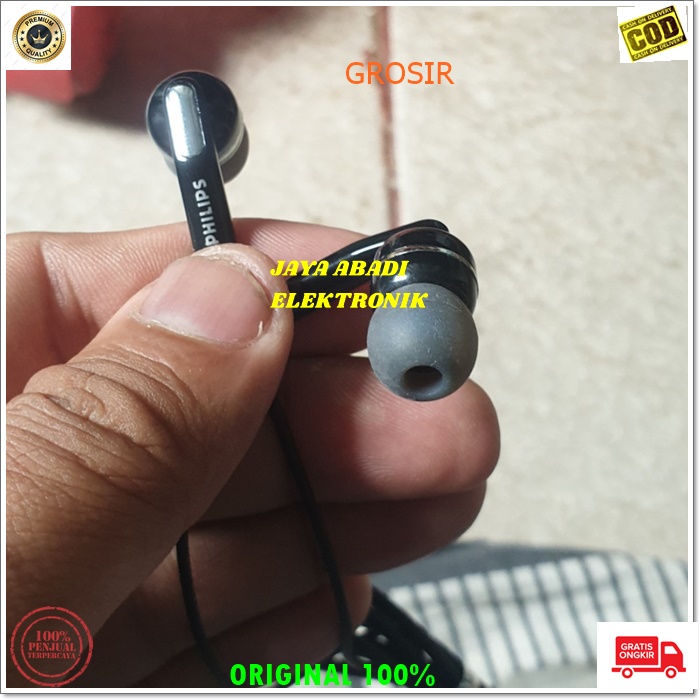 J318 ORIGINAL PHILIPS HANDSFREE KABEL JACK 3.5 MM IN EAR DOUBLE BASS HEADSET MIC STEREO CALL HIFI EARPOD HF KABEL EARPHONE MUAIK TELPOM HP MEGABASS HANDPHONE AUDIO SUARA SMULE KARAOKE BISA UNTUK SEGALA MERK JENIS HANDPHON PC LAPTOP DLL SUARA JERNIH NGEBAS