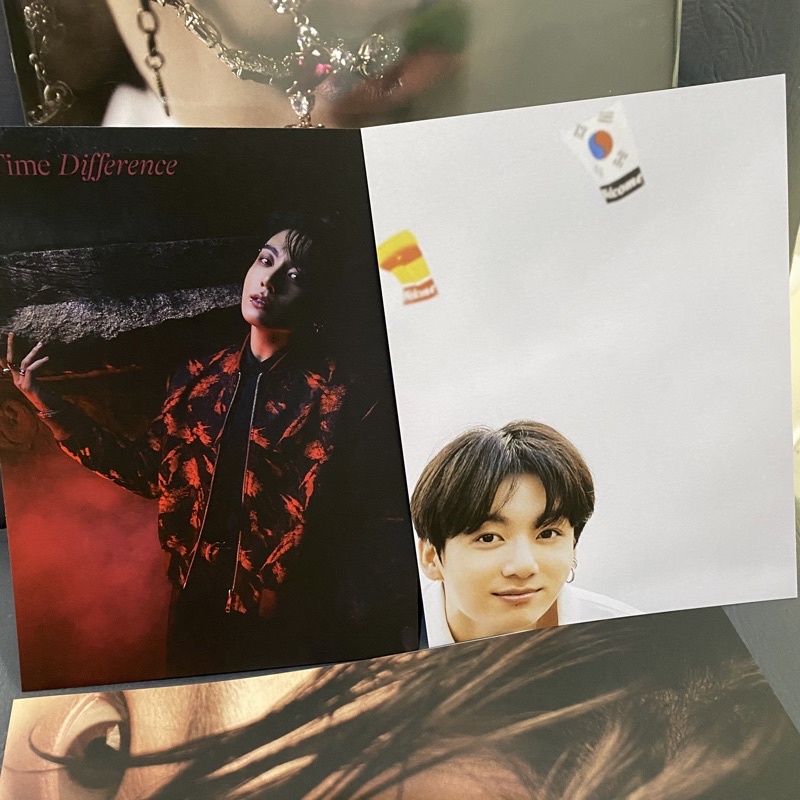 SHARING BTS me myself and jungkook photobook MINI POSTER photocard pc official