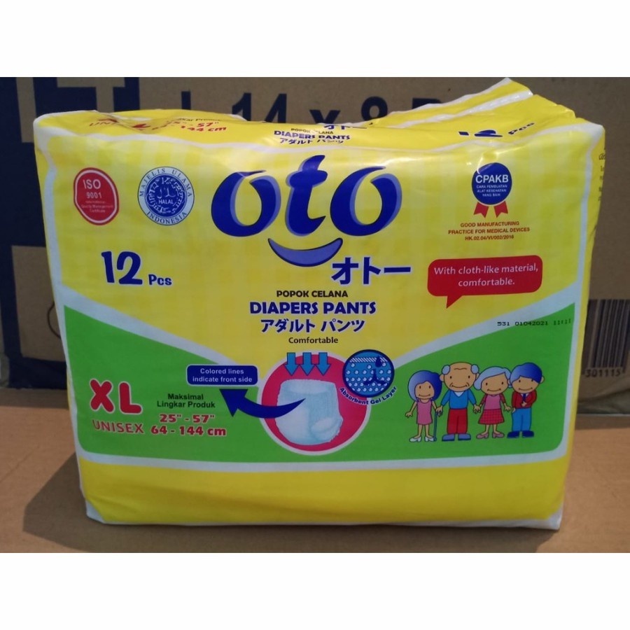 OTO POPOK DEWASA CELANA XL12