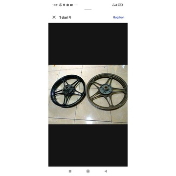 VELG RACING BELAKNG SUJUKI THUNDER OLD  THUNDER 125 ORI