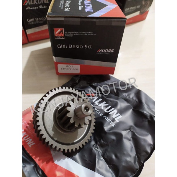 GEAR GIR GIGI RASIO SET MIO J FINO MIO SOUL GT 13/47T KODE 54PE741000 MLKUNI KUALITAS SUPER