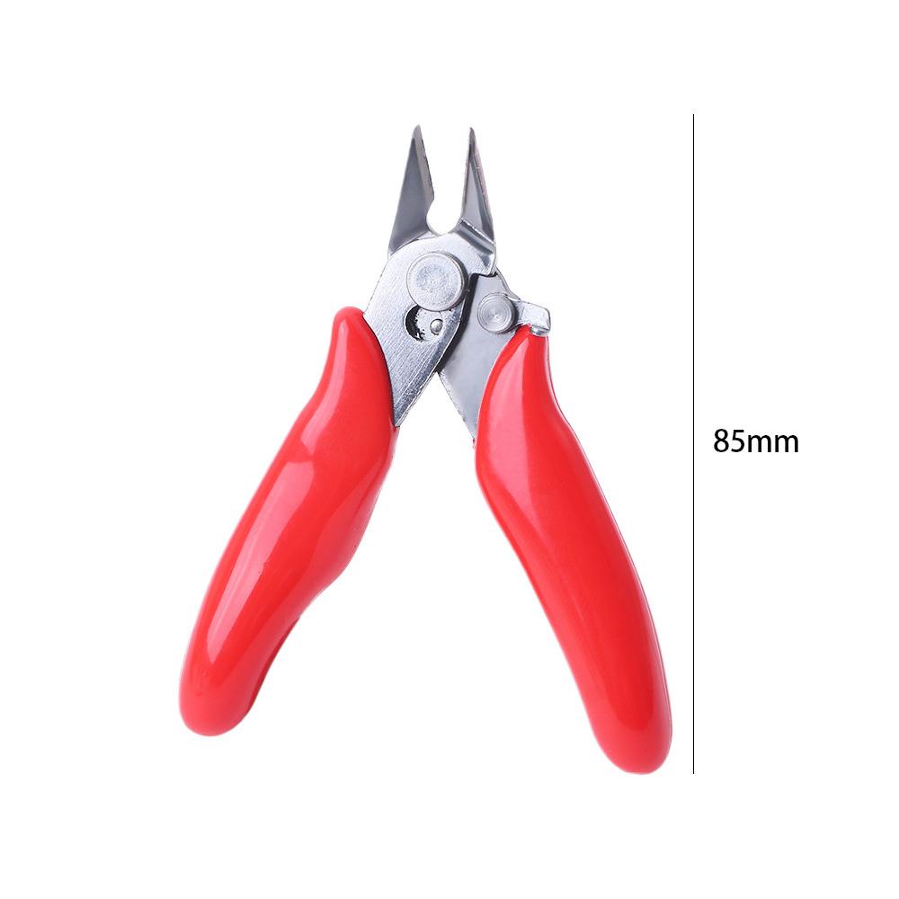 Lanfy Tang Mini Universal Untuk Wire Stripping Tang Siram Tajam Side Snips Diagonal with Lock Nipper Hand Tools Pemotong Kawat
